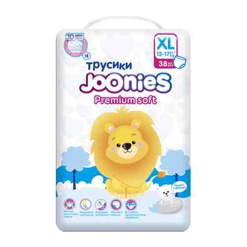 Подгузники-трусики Joonies Premium Soft XL (12-17 кг, 38 штук) арт. 3503029