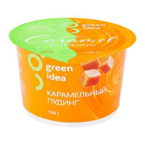 Пудинг Green Idea Карамельный соевый c витаминами и кальцием 120 г арт. 3442215