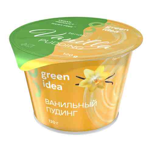 Пудинг Green Idea Ванильный соевый c витаминами и кальцием 120 г арт. 3442214