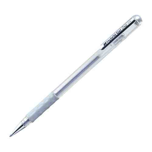 Ручка гелевая Pentel Hybrid Roller серебристый стержень (толщина линии 0.8 мм) арт. 3413650