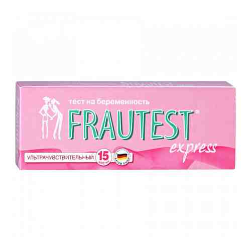 Frautest Express Тест для определения беременности ультрачувствительный арт. 3217613