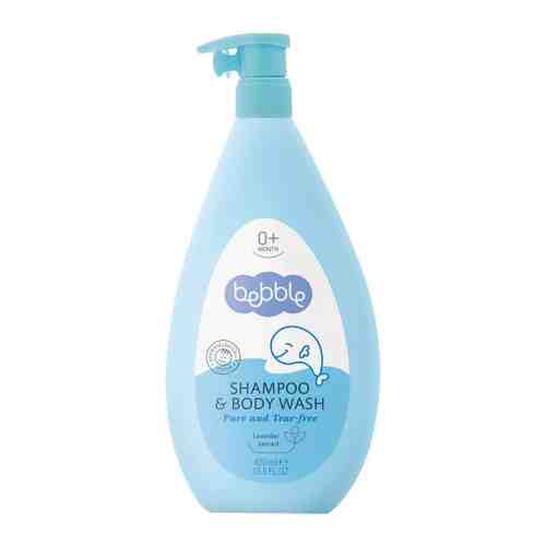 Шампунь для волос и тела детский Bebble Shampoo&Body Wash с рождения 400 мл арт. 3395612