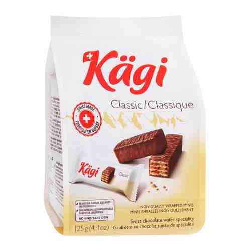Конфеты Kagi Classic mini вафельные 125 г арт. 3376114