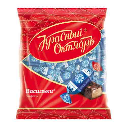Конфеты Рот Фронт шоколадные Васильки 250 г арт. 3054960