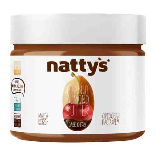 Паста Nattys Dark Cherry ореховая с вишней и медом 325 г арт. 3421065