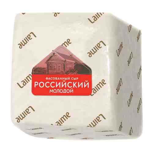 Сыр полутвердый Laime Российский молодой 50% 1.3-1.7 кг арт. 3409436