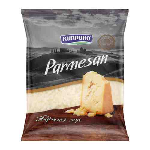 Сыр твердый Киприно Пармезан тертый 34% 90 г арт. 3405301