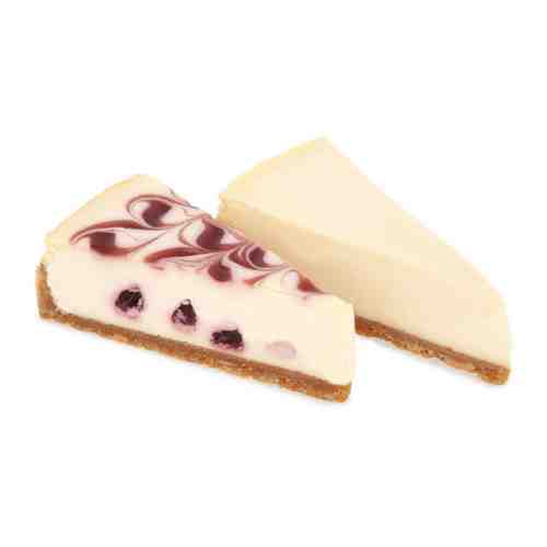 Торт Чизкейк Дуэт сливочный и малиновый замороженный Cheesecake Club 200 г арт. 3395202