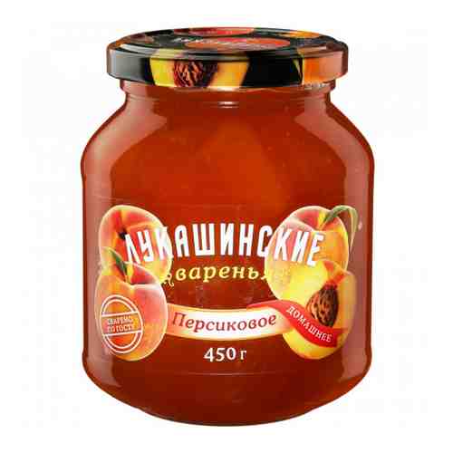 Варенье Лукашинские персиковое 450 г арт. 3338403