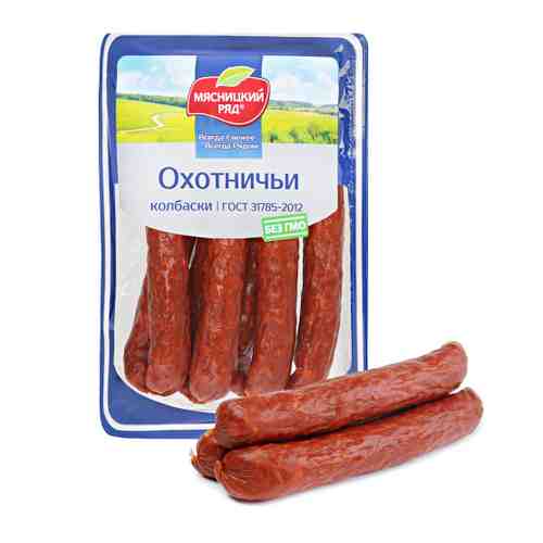 Колбаски полукопченые Мясницкий ряд Охотничьи 0.4-0.7 кг арт. 3392958