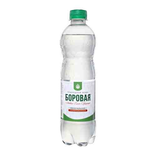 Вода питьевая минеральная лечебно-столовая Borovaya газированная 0.5 л арт. 3521197