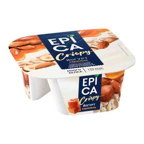 Йогурт Epica Crispy карамель 4.8% 140 г арт. 3351638