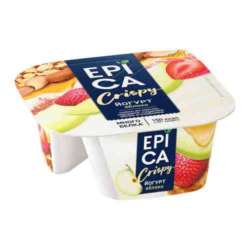 Йогурт Epica Crispy яблоко 4.8% 138 г арт. 3370082