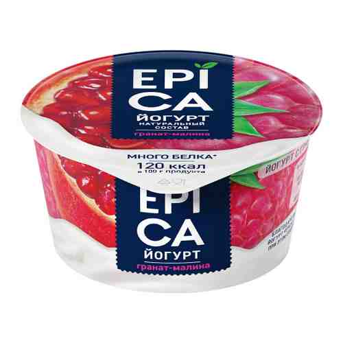 Йогурт Epica гранат малина 4.8% 130 г арт. 3324153