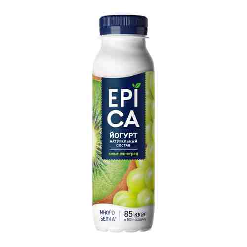 Йогурт EPICA питьевой киви виноград 2.5% 260 г арт. 3448092