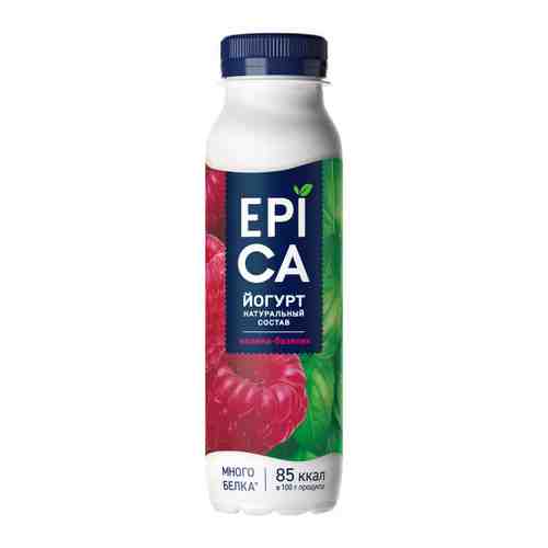 Йогурт EPICA питьевой малина базилик 2.5% 260 г арт. 3448097