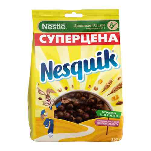 Завтрак готовый Nesquik шарики шоколадные 250 г арт. 3316576