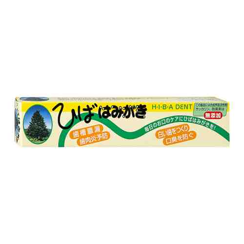 Зубная паста Fudo Kagaku Hiba Dent для чувствительных зубов с растительными экстрактами 80 г арт. 3410811