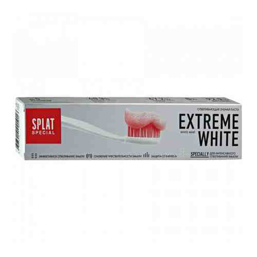 Зубная паста Splat Extreme White отбеливающая 75 мл арт. 3131887